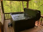 Hot Tub on the Main Level Porch 